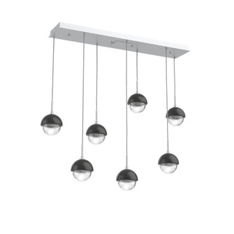 Cabochon Linear 7pc Multi-Pendant (1289|PLB0093-07-CS-C-C01-L1-MB)