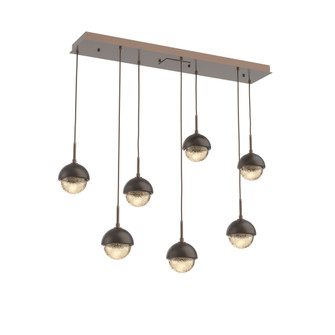 Cabochon Linear 7pc Multi-Pendant (1289|PLB0093-07-BB-A-C01-L3-FB)