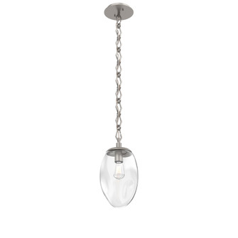 Meteo Single Pendant with Chain (Bulb) (1289|LNB0063-01-BS-C-CH1-E2)