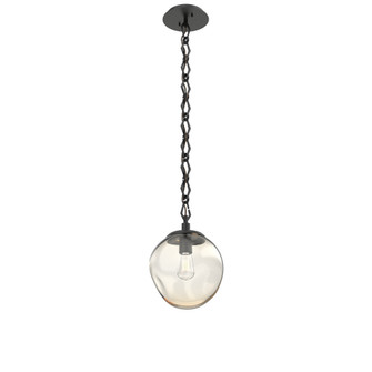 Aster Round Single Pendant with Chain (Bulb) (1289|LNB0062-01-MB-A-CH1-E2)