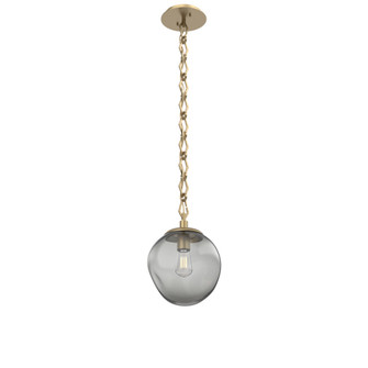 Aster Round Single Pendant Chain (Bulb) (1289|LNB0062-01-GB-S-CH1-E2)