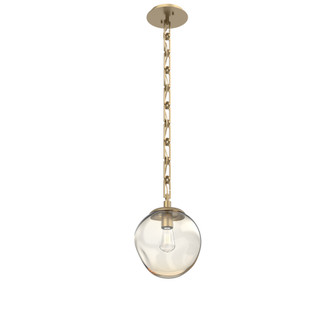 Aster Round Single Pendant with Chain (Bulb) (1289|LNB0062-01-GB-A-CH3-E2)