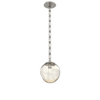 Aster Round Single Pendant with Chain (Bulb) (1289|LNB0062-01-BS-A-CH3-E2)