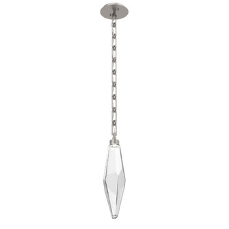 Rock Crystal Chain Pendant - 19-Inch (1289|LNB0050-19-BS-CC-CH3-L1)