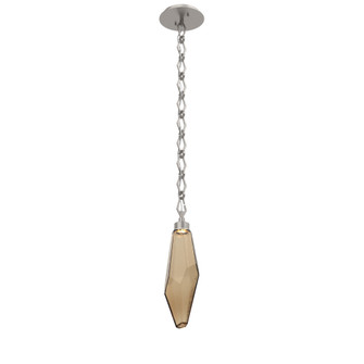 Rock Crystal Chain Pendant - 17-Inch (1289|LNB0050-17-BS-CB-CH1-L3)