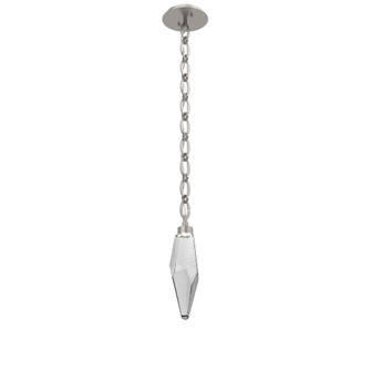 Rock Crystal Chain Pendant - 15-Inch (1289|LNB0050-15-BS-CS-CH2-L3)