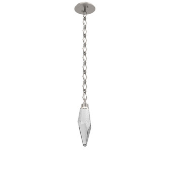 Rock Crystal Chain Pendant - 15-Inch (1289|LNB0050-15-BS-CS-CH1-L1)