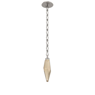 Rock Crystal Chain Pendant - 15-Inch (1289|LNB0050-15-BS-CB-CH1-L1)
