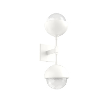 Cabochon Double Sconce (1289|IDB0093-02-WI-WL-L3-MS)