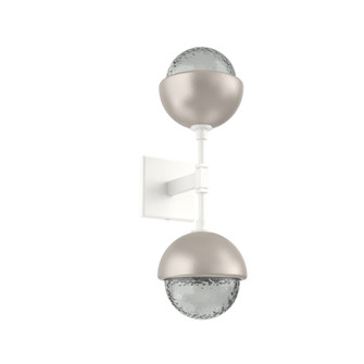 Cabochon Double Sconce (1289|IDB0093-02-WI-S-L3-BS)