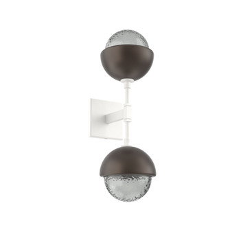 Cabochon Double Sconce (1289|IDB0093-02-WI-S-L1-FB)