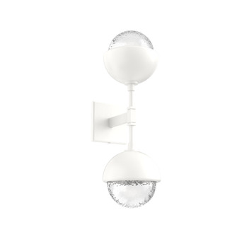 Cabochon Double Sconce (1289|IDB0093-02-WI-C-L1-MS)