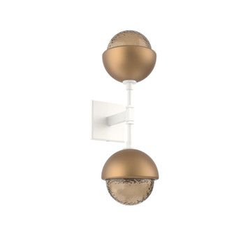 Cabochon Double Sconce (1289|IDB0093-02-WI-B-L3-NB)