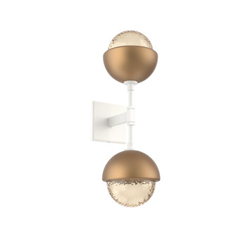 Cabochon Double Sconce (1289|IDB0093-02-WI-A-L3-NB)