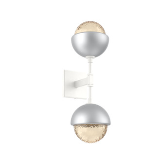 Cabochon Double Sconce (1289|IDB0093-02-WI-A-L1-CS)