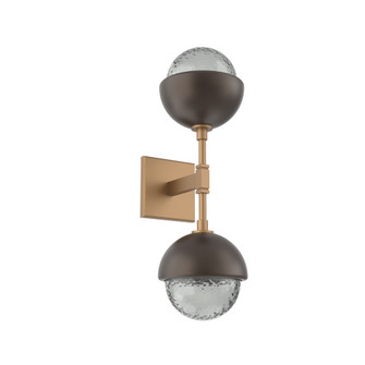 Cabochon Double Sconce (1289|IDB0093-02-NB-S-L3-FB)