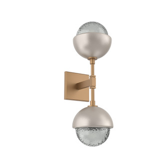 Cabochon Double Sconce (1289|IDB0093-02-NB-S-L3-BS)