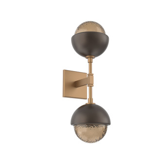 Cabochon Double Sconce (1289|IDB0093-02-NB-B-L3-FB)