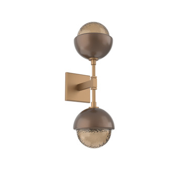 Cabochon Double Sconce (1289|IDB0093-02-NB-B-L3-BB)