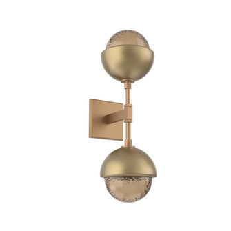 Cabochon Double Sconce (1289|IDB0093-02-NB-B-L1-GB)