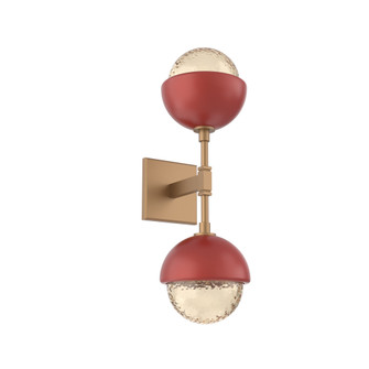 Cabochon Double Sconce (1289|IDB0093-02-NB-A-L1-RE)