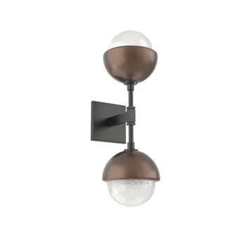 Cabochon Double Sconce (1289|IDB0093-02-MB-WL-L3-BB)