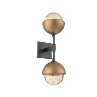 Cabochon Double Sconce (1289|IDB0093-02-MB-A-L1-NB)