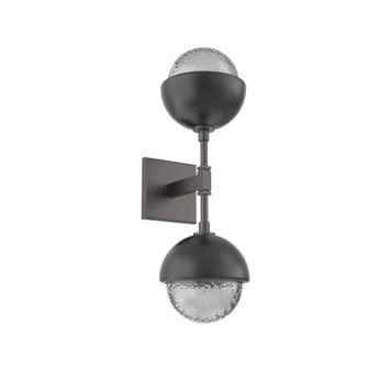 Cabochon Double Sconce (1289|IDB0093-02-GP-S-L3-MB)