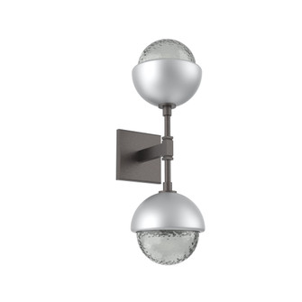 Cabochon Double Sconce (1289|IDB0093-02-GP-S-L3-CS)