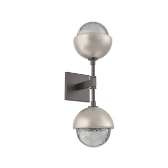 Cabochon Double Sconce (1289|IDB0093-02-GP-S-L3-BS)