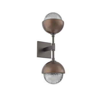 Cabochon Double Sconce (1289|IDB0093-02-GP-S-L1-BB)