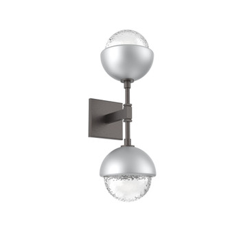 Cabochon Double Sconce (1289|IDB0093-02-GP-C-L3-CS)
