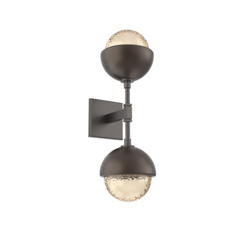 Cabochon Double Sconce (1289|IDB0093-02-GP-A-L1-FB)