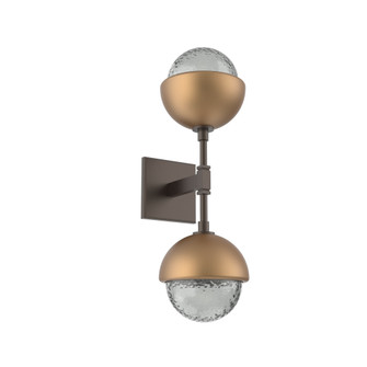 Cabochon Double Sconce (1289|IDB0093-02-FB-S-L1-NB)