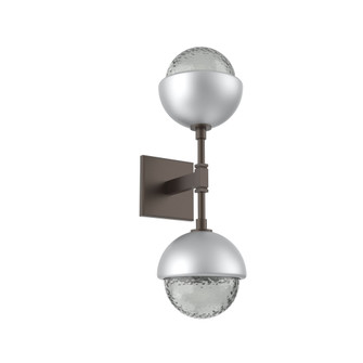 Cabochon Double Sconce (1289|IDB0093-02-FB-S-L1-CS)