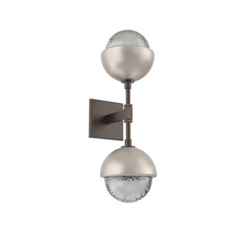 Cabochon Double Sconce (1289|IDB0093-02-FB-S-L1-BS)