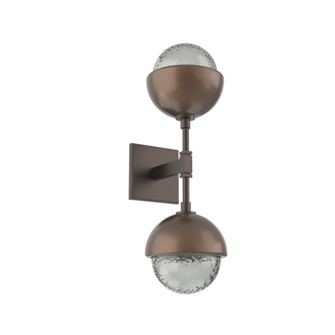Cabochon Double Sconce (1289|IDB0093-02-FB-S-L1-BB)