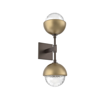 Cabochon Double Sconce (1289|IDB0093-02-FB-C-L1-GB)