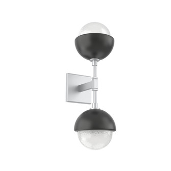 Cabochon Double Sconce (1289|IDB0093-02-CS-WL-L3-MB)