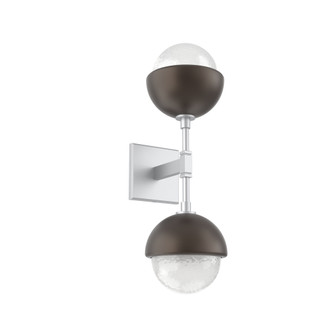 Cabochon Double Sconce (1289|IDB0093-02-CS-WL-L3-FB)