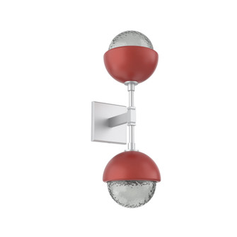 Cabochon Double Sconce (1289|IDB0093-02-CS-S-L1-RE)