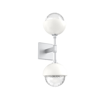 Cabochon Double Sconce (1289|IDB0093-02-CS-C-L3-WI)