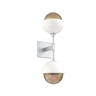 Cabochon Double Sconce (1289|IDB0093-02-CS-B-L3-WI)