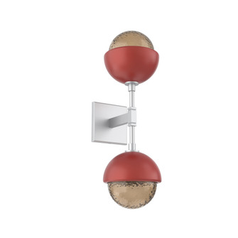Cabochon Double Sconce (1289|IDB0093-02-CS-B-L3-RE)
