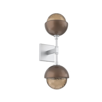 Cabochon Double Sconce (1289|IDB0093-02-CS-B-L3-BB)