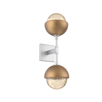 Cabochon Double Sconce (1289|IDB0093-02-CS-A-L3-NB)