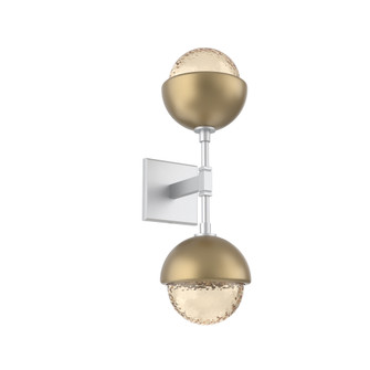 Cabochon Double Sconce (1289|IDB0093-02-CS-A-L1-GB)