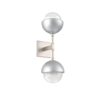 Cabochon Double Sconce (1289|IDB0093-02-BS-WL-L3-CS)