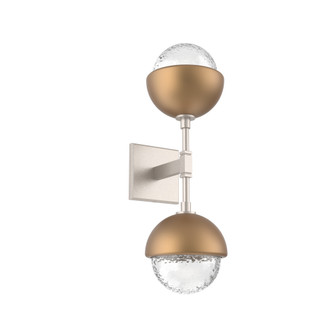 Cabochon Double Sconce (1289|IDB0093-02-BS-C-L1-NB)