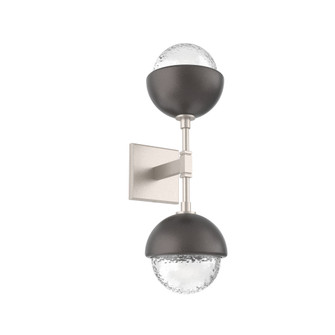 Cabochon Double Sconce (1289|IDB0093-02-BS-C-L1-GP)
